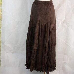 Coldwater Creek Brown Skirt SZ L
